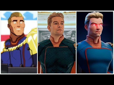 Видео: The Homelander Evolution in Movies and Cartoons w/Facts