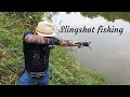 Рыбалка с Рогаткой. Неизвестная рыба, Slingshot fishing