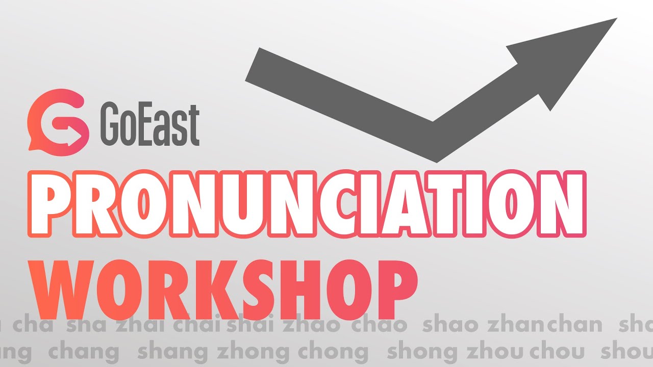 Chinese Pronunciation workshop | Mandarin language: Pinyin, tones, initials, finals & accents