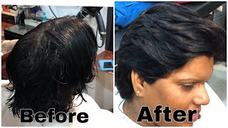 Boy cut on Ladies | Step by step tutorial #haircut #boycut