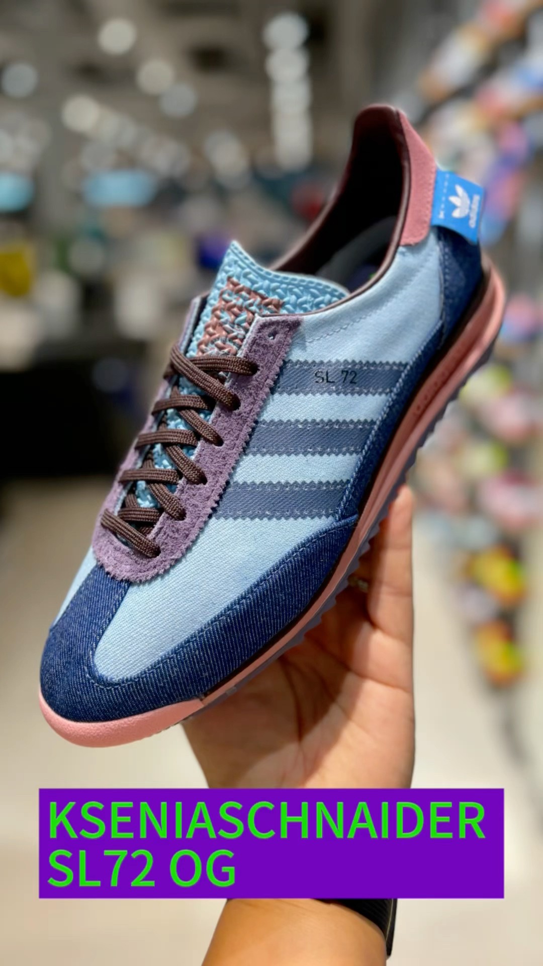 KSENIASCHNAIDER x Adidas SL72 OG 