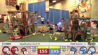 2017 PNW FRC Clackamas Academy Qualification Match 36