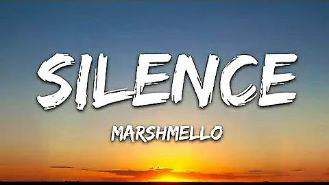 Marshmello - Silence (Lyrics) ft. Khalid