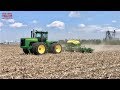 JOHN DEERE 9120 4wd Tractor Seeding Soybeans