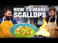 Teaching Max & Zac the Secret to Perfect Scallops | What's For Lunch