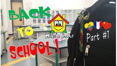 BACK TO SCHOOL / part 1 - Mike