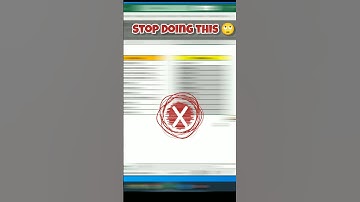 #shorts Stop Doing this in excel | #exceltipsandtricks #excel