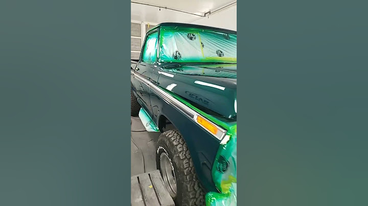 1977 Ford F 100 Full Restoration & Refinish #ford #paint #bodyshop #green #f100 #ranger #refinish