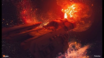 photoshop earth manipulation || speed tutorial || detail fire || #photoshop #tutorial