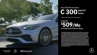 New Mercedes-Benz C 300 Lease Offer - 04/2025