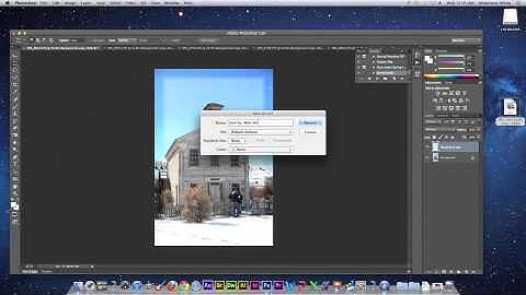 Photoshop: How To Make An Action, Burned Borders and Image Size