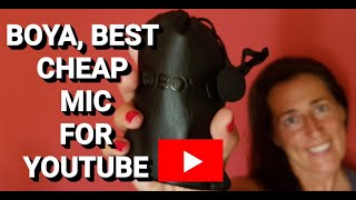 Best Budget Mic for YouTube. Boya BY-M1 lavalier mic review under 15 $