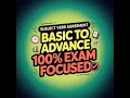 Part-6 Subject Verb Agreement Error Questions for SSC CGL, CHSL, CPO, Bank PO, IBPS Clerk, CSAT,
