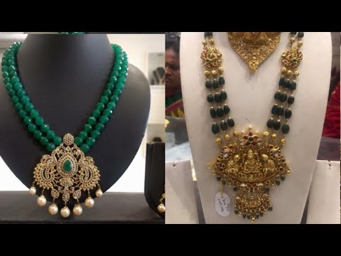 Latest Emerald beads Jewellery Designs 2022/ Best Emerald beads Jewellery  Designs 2022 - YouTube