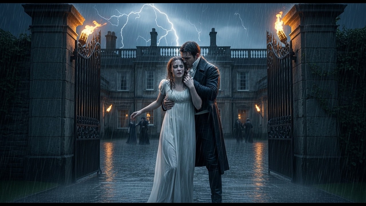 💔👑 “Don’t Close Your Eyes,” the Duke Whispered in the Rain — As He Broke Every Rule for Her