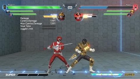 Trey of triforia combo-Power Rangers - Battle for The Grid