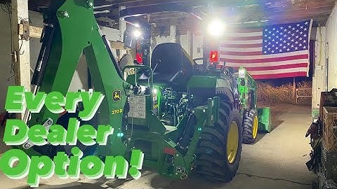 JOHN DEERE 2038R | All Of My Dealer Installed Upgrades: Power Beyond, 3rd Function, Dual SCV