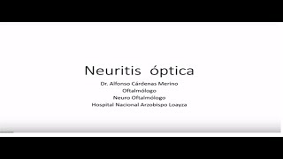Neuritis optica lumbar puncion