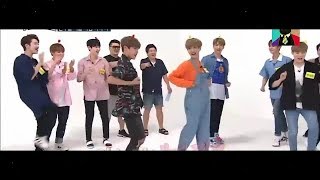 Wanna One dance to Blackpink's AIYL