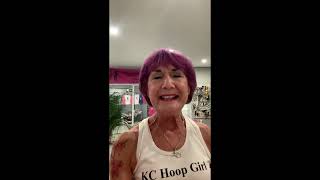 Beginner Hula Hoop Tutorial.   How to move the Hoop up & Down the body.