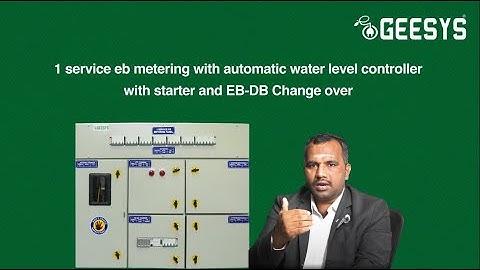 Smart Power Management: EB Metering Panel with Automatic Water Level Control & EB-DG Changeover