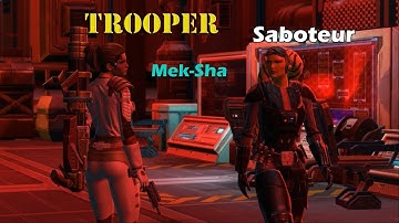 SWTOR: Onslaught. Trooper (saboteur). Mek-Sha | For the Empire