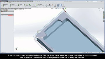 iMachining Getting Started - Walkthrough: Define the machining of the pocket ledge