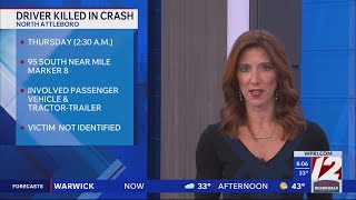 Driver dies after North Attleboro crash