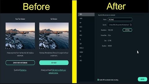 How to use Filmora X for free | Remove watermark | Lifetime activation!