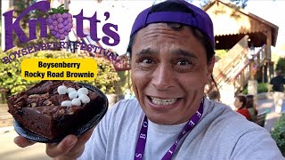 6 NEW FOODS On The Tasting Card at Knott’s Boysenberry Festival 2022|Opening Weekend