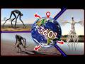 3 Colossal Real Life Discoveries on Google Earth — VR 360°