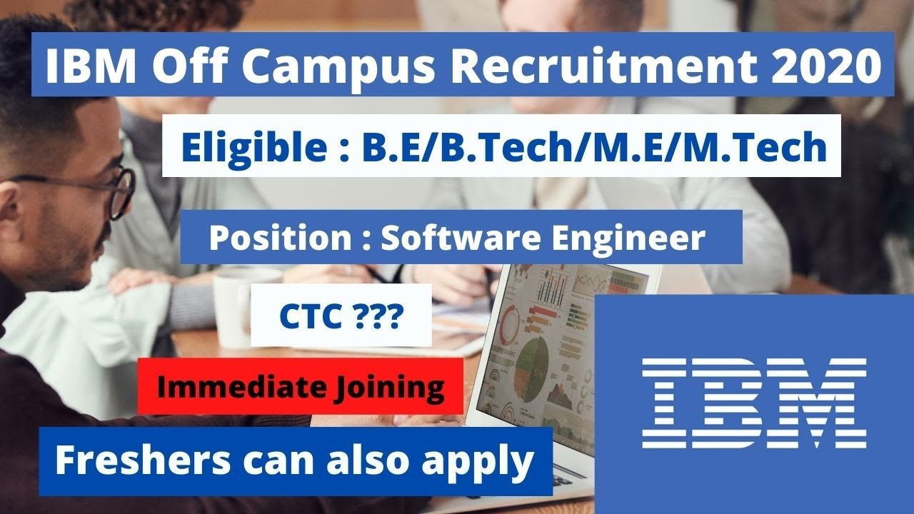 IBM Off Campus Recruitment 2020 Hiring For Software Engineer Position ...