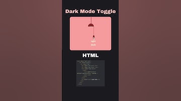 Dark Mode Toggle #html #css #cssanimation #coding #frontendwebdeveloper #coding #shorts #animation