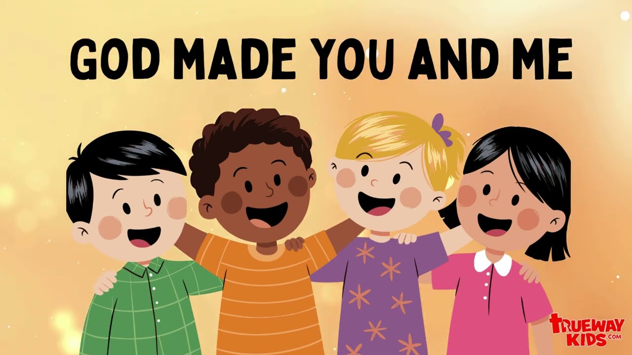 Бог создал тебя и меня | Христианская песня для младенцев и малышей | Детская песенка о сотворени...