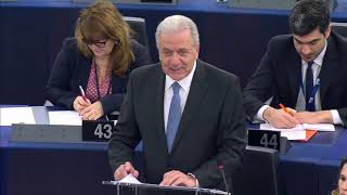 Remarks by Commissioner Avramopoulos at the EP Plenary on the Reform of the EU asylum & migration