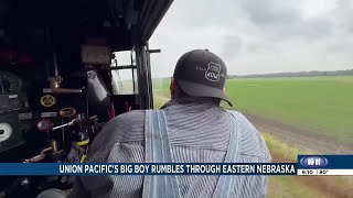 Big Boy locomotive draws crowds in Grand Island, Kearney