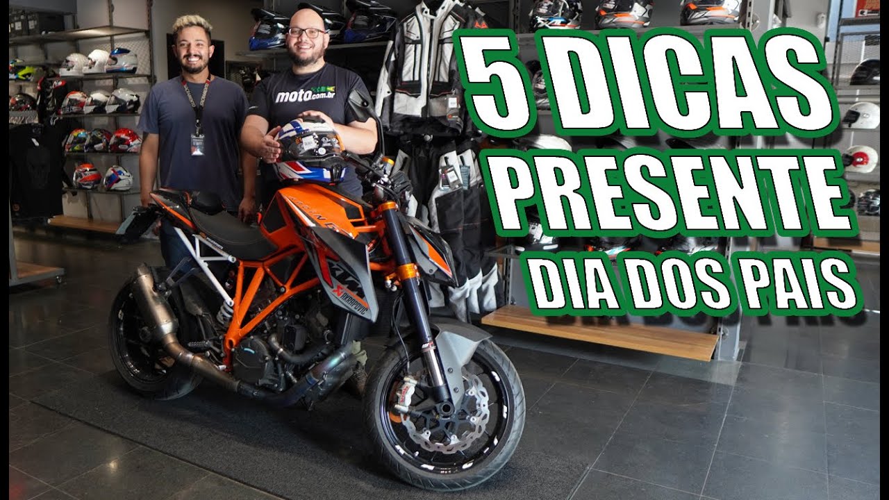 5 Dicas de presentes para pais motociclistas - Moto.com.br