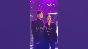 “Vợ chồng” Hương Giang - Dược Sĩ Tiến diện đồ đôi, xuất hiện tại buổi họp báo Miss Universe Vietnam