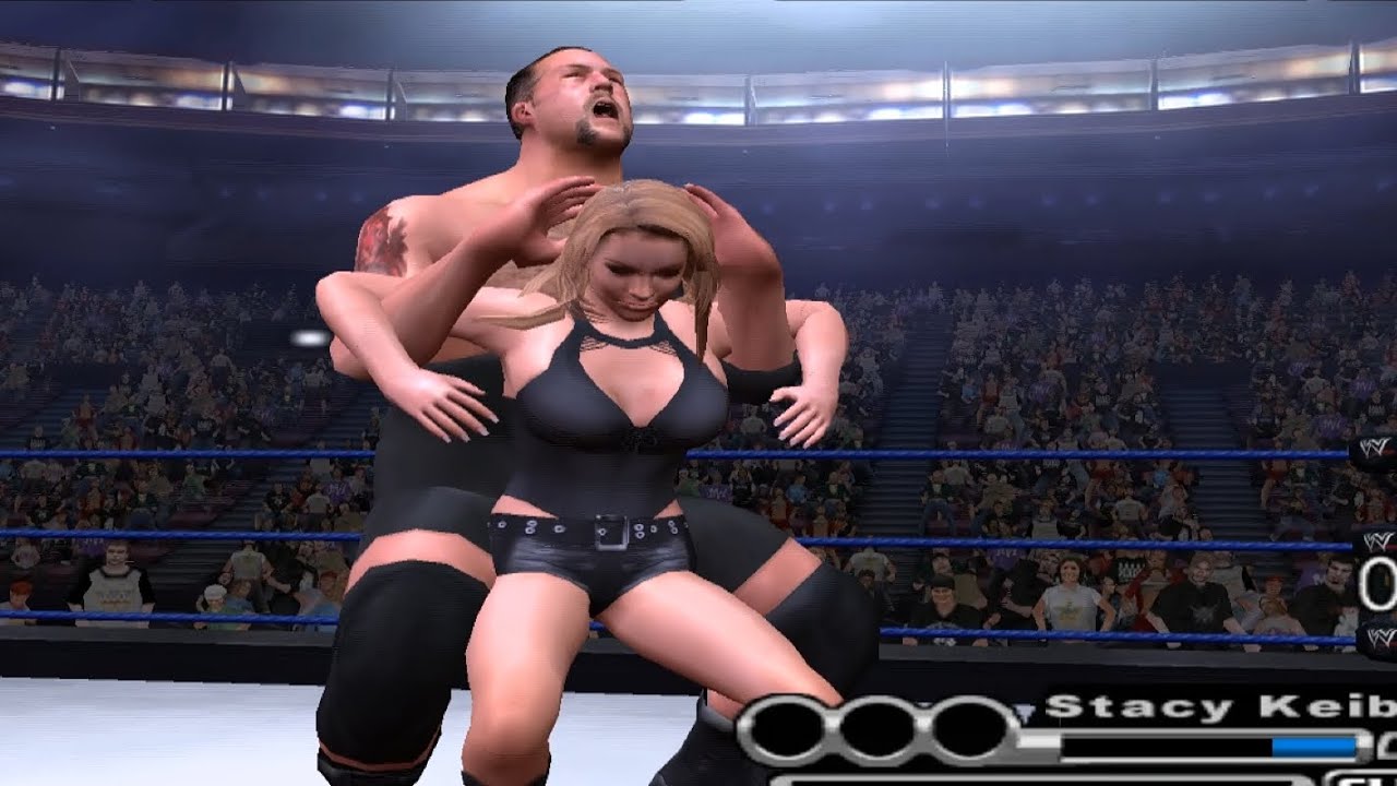 Big show vs Sable & Stacy Keibler Handicap Match SVR
