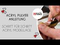 Acryl Pulver Nägel Set - Acrylnägel selber machen - Nagelstudio Set - Acryl Nägel Anleitung