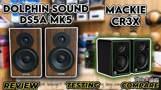 Review And Comparison Of The Dolphin Sound Ds5a Mk5 And Mackie Cr3x Monitor Speakers For 1 Millio