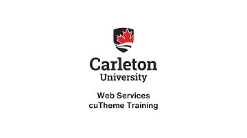 cuTheme Training - Select and Custom Card Blocks