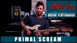 MOTLEY CRUE - Primal Scream | Guitar Playthrough | Jacopo Garimanno chords