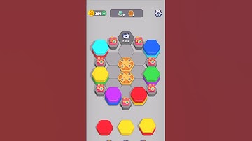 Hexa Sort Level 117 #speedrun #asmrgames #asmr #colorpuzzle #gameplay #gaming #mobilegaming #games