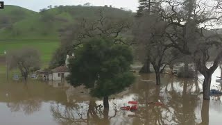 Caltrans crews clear water from Highway 101; all lanes reopened in Gilroy