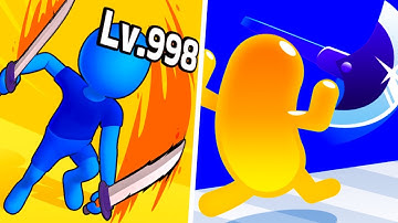 MAX LEVEL in Join Blob Clash 3D, Solo Leveling - Mobile Games Walkthrough (Part 2) (NewEvolution)