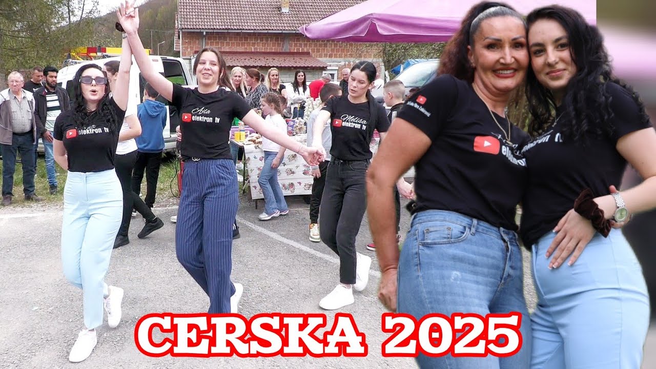 Došla Erna iz Švicarske lolo i u Cerskoj da povede kolo - Cerska 2025