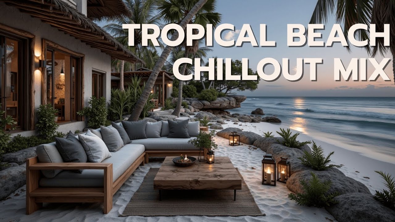 Tropical Beach Chillout Mix 🌴 Relaxing Lounge Music & Deep House Vibes ...