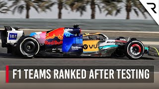 Ranking the teams after 2022 F1 testing