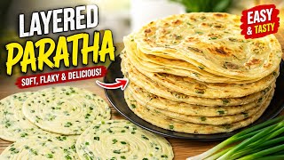 Perfect Layered Lachha Paratha Recipe | Crispy & Flaky Paratha | Easy Homemade Lachha Paratha screenshot 2